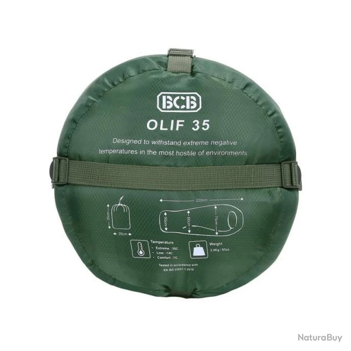 Sac De Couchage Haut De Gamme BCB Olif CT120O 1 Sac De Couchage Haut De Gamme BCB Olif CT120O