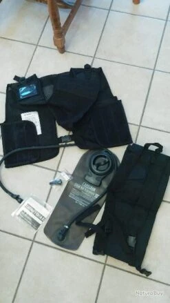 Camelbak Enchere Ensemble Complet NEUF D'hydratation CAMELBACK Des Forces SWAT Traité NRBC