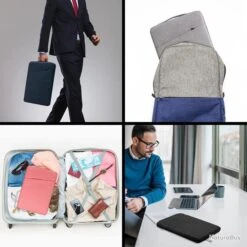 Asus Housse Ordinateur Portable 14 Pouces Polyester Fermeture éclair Antichoc Étanche NOIR