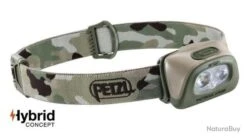 Lampe Frontale Petzl "Tactikka + RGB" Camo 350 Lumen