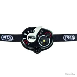 Petzl Lampe Frontale De Secours E+Lite Noir Avec Sifflet D'alerte - 50 Lumens