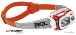Lampe Frontale Multifaisceau Swift RL Orange PETZL