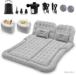 Matelas Lit Gonflable épais Pour Voiture Et 4x4 - Gonfleur - Voyage - Camping - Livraison Gratuite