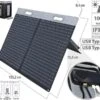 Panneau Solaire Pliable 100W Avec Cellules Solaires Monocristallines SPL-210 Revolt
