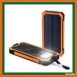 Power Bank Solaire 10000mAh - Livraison Gratuite Et Rapide