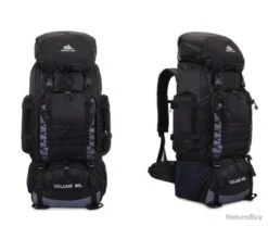 SAC DE VOYAGE ETANCHE 90 LITRES Alpinisme, Randonnée......coloris NOIR......DESTOCKAGE