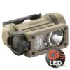 Streamlight SIDEWINDER COMPACT II + CLIP DE CASQUE COYOTE - BLISTER