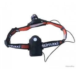 SOLDES 2022 -60% Lampe Frontale VISIMAXI Puissante Avec Led "Rouge" Sécurité