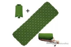 SUPER PROMO : MATELAS GONFLABE 1 PLACE , ÉTANCHE , SUPER LÉGER, VERT