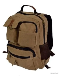 Sac à Dos Multi-compartiments En Toile - RA Sport