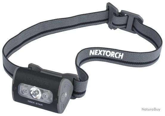 LAMPE FRONTALE NEXTORCH TREK STAR NOIR 220LM 1 LAMPE FRONTALE NEXTORCH TREK STAR NOIR 220LM