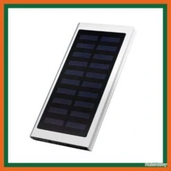 Power Bank Solaire 20000mAh - Blanc - Livraison Gratuite Et Rapide