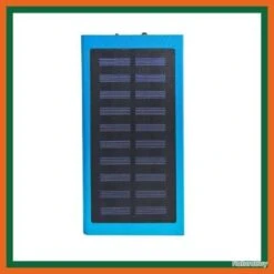 Power Bank Solaire 20000mAh- Bleu - Livraison Gratuite Et Rapide