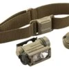 Streamlight STREAM SIDEWINDER COMPACT II AVIATION+ CLIP CASQUE + STRAP + PILE CR123 - COYOTE