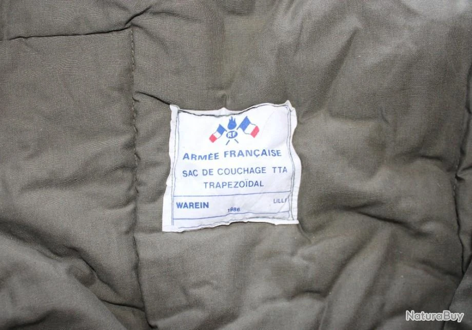 Duvet TTA De L'armée Française De 1986 3 Duvet TTA De L'armée Française De 1986 – Image 3