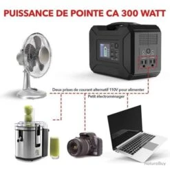 Générateur D'énergie Portable 80000 MAh 300W - Camping, Etc. - LIVRAISON GRATUITE -Nitecore Boutique 00003 Generateur d energie portable 80000 mAh 300W Camping etc. LIVRAISON GRATUITE