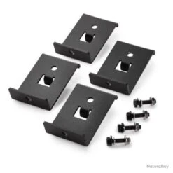 Kit Support De Montage Goal Zéro Pour Panneau Boulder 50-100 - Noir