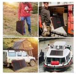 Pack Complet Panneau Solaire Pliable Portable 150W Avec Régulateur 12V, Flexible...LIVRAISON OFFERTE -Nitecore Boutique 00003 Pack complet Panneau solaire pliable Portable 150W avec regulateur 12V Flexible.LIVRAISON OFFERTE