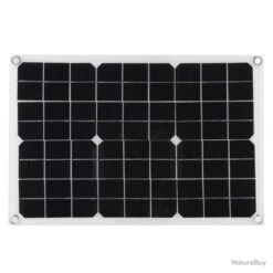 Panneau Solaire Flexible 20W + Accessoires Complets Pour Camping Car - LIVRAISON GRATUITE -Nitecore Boutique 00003 Panneau solaire flexible 20W Accessoires complets pour camping car LIVRAISON GRATUITE