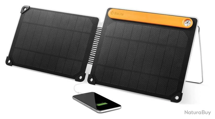 Panneau Solaire Solarpanel 10+ Pliable Biolite | 10w 3 Panneau Solaire Solarpanel 10+ Pliable Biolite | 10w â Image 3