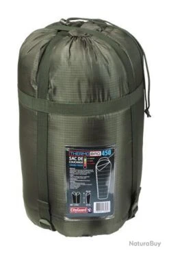 Sac De Couchage ThermoBag 400 Grand Froid Kaki Cityguard