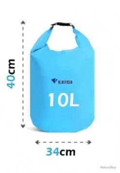 Sac à Dos Étanche Pour La Plage La Navigation Pêche Kayak Rafting Natation Plongée Camping 10L Bleu -Nitecore Boutique 00003 Sac a dos Etanche pour la Plage la Navigation Peche Kayak Rafting Natation Plongee Camping 10L Bleu