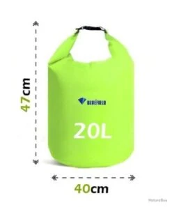 Sac à Dos Étanche Pour La Plage La Navigation Pêche Kayak Rafting Natation Plongée Camping 20L Vert -Nitecore Boutique 00003 Sac a dos Etanche pour la Plage la Navigation Peche Kayak Rafting Natation Plongee Camping 20L Vert