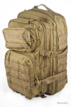 Mil-Tec Sac à Dos US Assault Pack II Coyote 36L