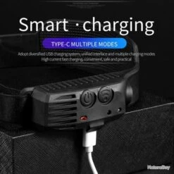 Lampe Frontale LED COB Induction 8 Modes Éclairage Rechargeable USB Idéal Pêche Camping Randonnée -Nitecore Boutique 00004 Lampe Frontale LED COB Induction 8 Modes Eclairage Rechargeable USB Ideal Peche Camping Randonnee