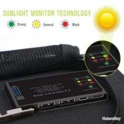 Panneau Solaire Portable 5V 21W Batterie Intégrée 10000mAh Étanche Téléphone Randonnée Camping Neuf -Nitecore Boutique 00004 Panneau Solaire Portable 5V 21W Batterie Integree 10000mAh Etanche Telephone Randonnee Camping Neuf