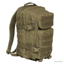 Brandit Sac à Dos US Cooper Vintage (Modèle: Olive, Taille M, Capacité 25L)