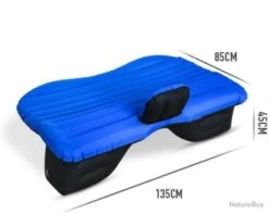 TOP ENCHERE - Matelas Gonflable Bleu 137 X 88 X 40 Cm Pour Voiture - Livraison Gratuite Et Rapide -Nitecore Boutique 00004 TOP ENCHERE Matelas gonflable bleu 137 x 88 x 40 cm pour voiture Livraison gratuite et rapide