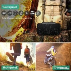 Chargeur Solaire Panneau Batterie Externe 20000 MaH 18W Pour Randonnée Camping Charge Ordinateur -Nitecore Boutique 00005 Chargeur Solaire Panneau Batterie Externe 20000 maH 18W Pour Randonnee Camping Charge Ordinateur