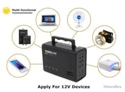 Générateur Solaire - Avec 4 Ampoules LED - Câble De 5M - Panneau Solaire - Multifonctions -Nitecore Boutique 00005 Generateur solaire Avec 4 ampoules LED Cable de 5M Panneau solaire Multifonctions