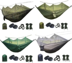 Hamac Ultra-leger, Avec Moustiquaire, Kaki. -Nitecore Boutique 00005 Hamac ultra leger avec moustiquaire kaki