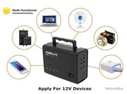 Kit Solaire - Générateur Solaire - 4 Ampoules LED - Câble De 5M - Panneau Solaire -Nitecore Boutique 00005 Kit solaire Generateur solaire 4 ampoules LED Cable de 5M Panneau solaire