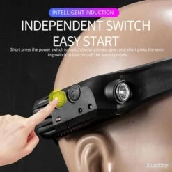 Lampe Frontale LED COB Induction 8 Modes Éclairage Rechargeable USB Idéal Pêche Camping Randonnée -Nitecore Boutique 00005 Lampe Frontale LED COB Induction 8 Modes Eclairage Rechargeable USB Ideal Peche Camping Randonnee