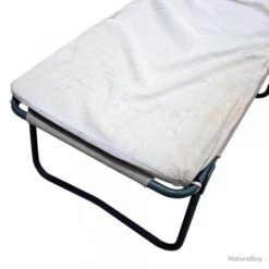 Lit De Camp En Metal Et Toile Ou Lit Portefeuille (armée Francaise) -Nitecore Boutique 00005 Lit de camp Modele 57