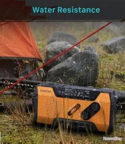 Radio Solaire Portable AM FM NOAA Batterie 2000mAh Manivelle Météo SOS Lampes LED Chargeur Randonnée -Nitecore Boutique 00005 Radio Solaire Portable AM FM NOAA Batterie 2000mAh Manivelle Meteo SOS Lampes LED Chargeur Randonnee