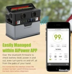 Générateur Portable Ondes Sinusoïdale Pure 110v 220v AC 300W 288 Wh Voiture Camping Maison Plein Air -Nitecore Boutique 00006 Generateur Portable Ondes Sinusoidale Pure 110v 220v AC 300W 288 Wh Voiture Camping Maison Plein Air