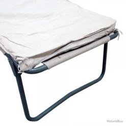 Lit De Camp En Metal Et Toile Ou Lit Portefeuille (armée Francaise) -Nitecore Boutique 00006 Lit de camp Modele 57