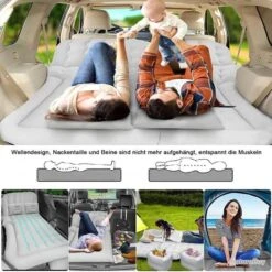 Matelas Lit Gonflable épais Pour Voiture Et 4x4 - Gonfleur - Voyage - Camping - Livraison Gratuite -Nitecore Boutique 00006 Matelas lit gonflable epais pour voiture et 4x4 Gonfleur Voyage Camping