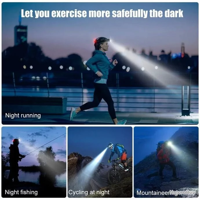 PROMOTION !!!! LAMPE FRONTALE ZOOMABLE 8000 LUMENS LED !!!!! 6 PROMOTION !!!! LAMPE FRONTALE ZOOMABLE 8000 LUMENS LED !!!!! – Image 6