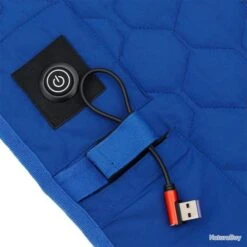Tapis De Couchage Chauffant USB Bleu Matelas Isolant Epais 40 à 65 Degres Chaleur 7 Zones Camping -Nitecore Boutique 00006 Tapis de Couchage Chauffant USB Bleu Matelas Isolant Epais 40 a 65 Degres Chaleur 7 Zones Camping