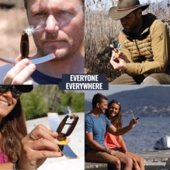 Briquet Solaire SUNCASE GEAR ® VERT -Nitecore Boutique 00008 Briquet Solaire SUNCASE GEAR VERT