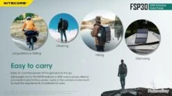 Nitecore Panneau Solaire Pliant 30W - FSP30 -Nitecore Boutique 00008 Nitecore Panneau solaire pliant 30W FSP30