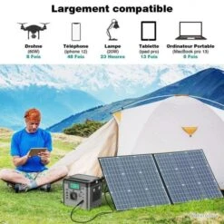 Générateur Solaire 500W-1000W 220V - Livraison Gratuite Et Rapide -Nitecore Boutique 00011 Generateur solaire 500W 1000W 220V Livraison gratuite et rapide