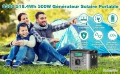 Générateur Solaire 500W-1000W 220V - Livraison Gratuite Et Rapide -Nitecore Boutique 00013 Generateur solaire 500W 1000W 220V Livraison gratuite et rapide
