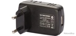 NITECORE - NCAD2AUSB - ADAPTATEUR SECTEUR 100-240V