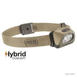 Lampe Frontale Tactikka + RGB Hybrid 250 Petzl - Beige
